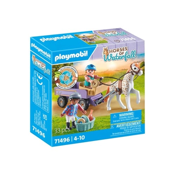 PLAYMOBIL 71496 Horses of Waterfall: Pony Carriage