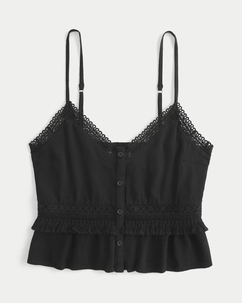 Fringe Crop Mini Tank