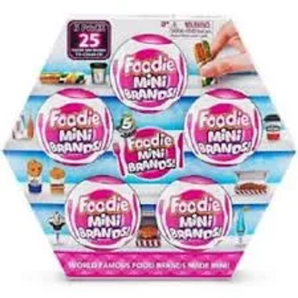 Foodie Mini Brands Series 1 5-Pack