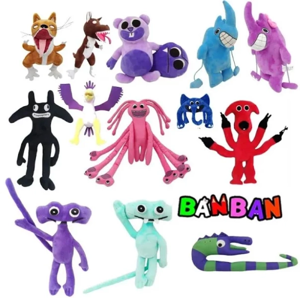 111 types Banban 1 2 3 4 5 6 Plush Doll Garden Of Banban Plush Toys Doom Doom Fairy Ururoo Hug