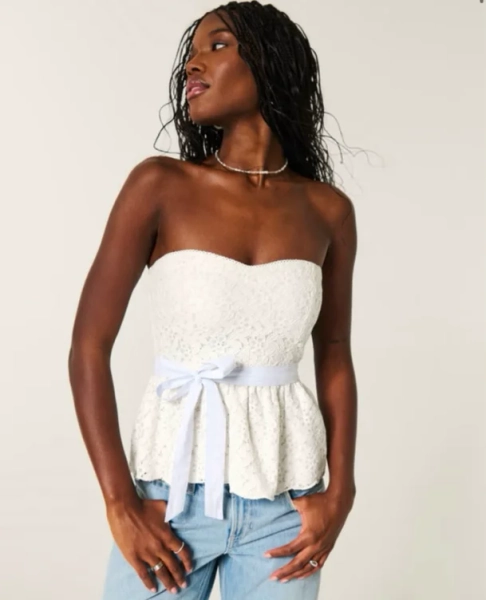 All-Over Lace 2-in-1 Top