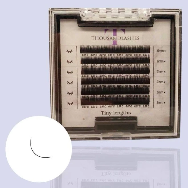 Mixed Length Short Lashes