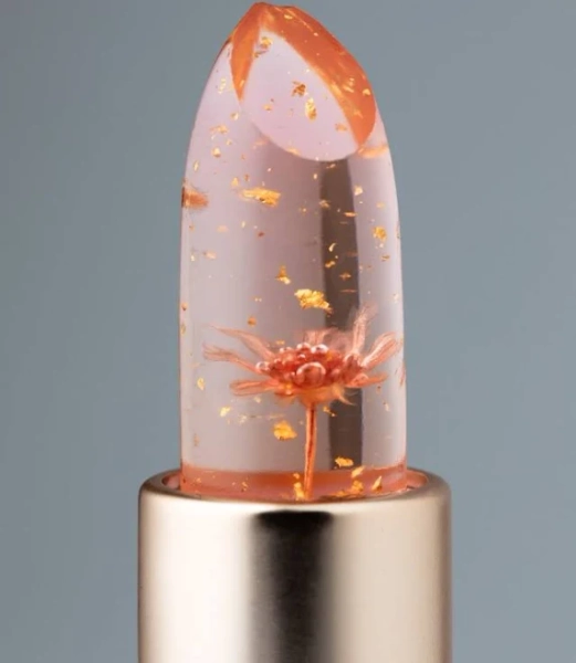 Color-Changing Flower Lip Gloss