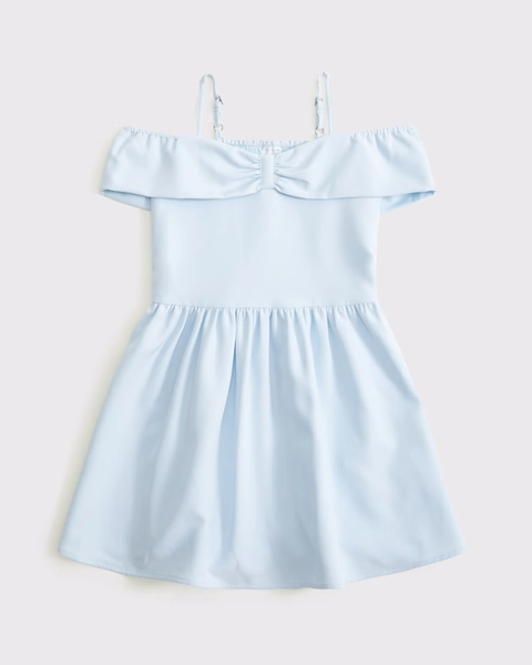 drop-waist mini dress