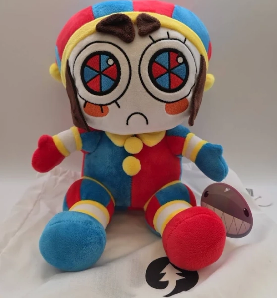 The Amazing Digital Circus 12" Pomni Plush With Tags 2023 Glitch