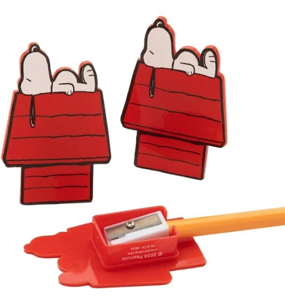 Peanuts Snoopy Doghouse Pencil Sharpeners