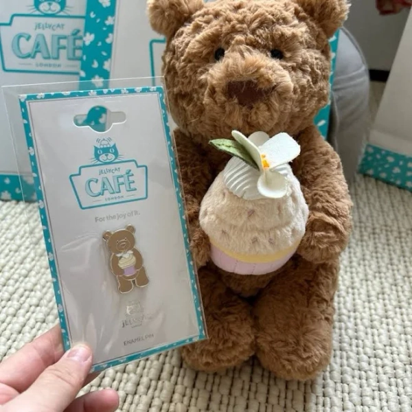 Jellycat Bartholomew Bear Cupcake Limited Edition
