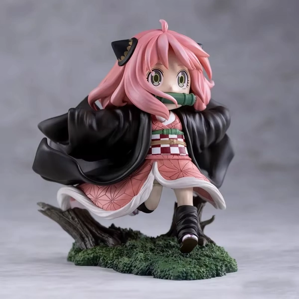 Cute Q Edition Anya Forger Action Figure from Spy Play House Beautiful Young Girl Animation Peripheral Collectible Shouban Toy - AliExpress 26