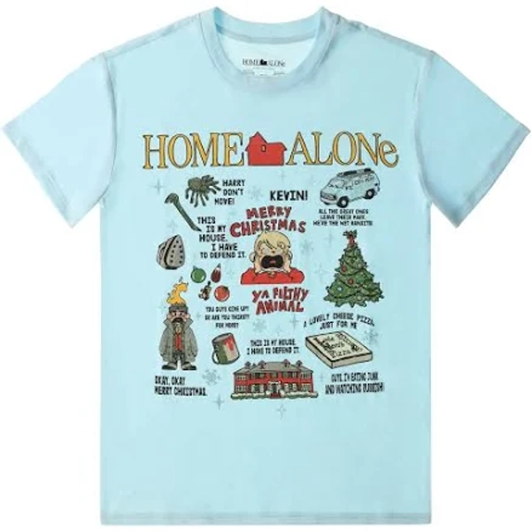 Home Alone Xmas Graphic T-Shirt