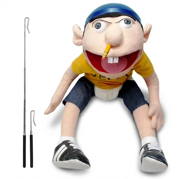 Handmade Jeffy Puppets, Plush Fabric, 23 inch - Walmart.com