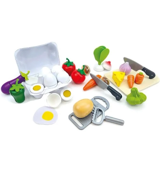 Beleduc Cooking Essentials with Vegetables XL Play Set