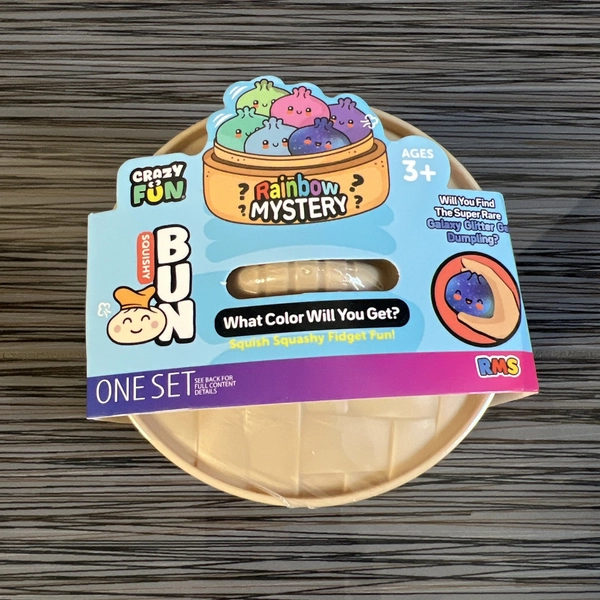 Viral Squishy Bun Rainbow Mystery Fidget Dumpling Sealed! Will You Find Galaxy?