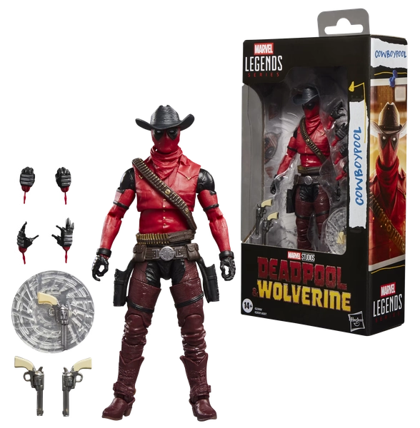 Marvel Legends Series Cowboypool, Marvel Studios' Deadpool & Wolverine 6" Action Figure - Walmart.com