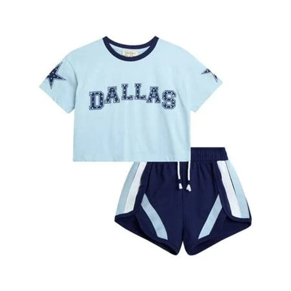 Jessica Simpson Girls' Graphic Tee and Short Set