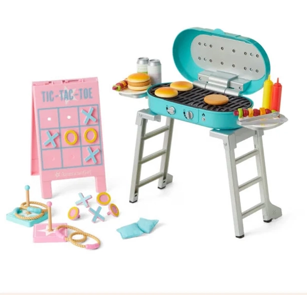 American Girl Grill & Games Set for 18-inch Dolls