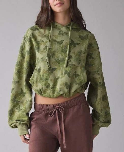 Out From Under Try Me Bubble Hoodie Sweatshirt in Assorted Cotton, Women's S at Urban Outfitters