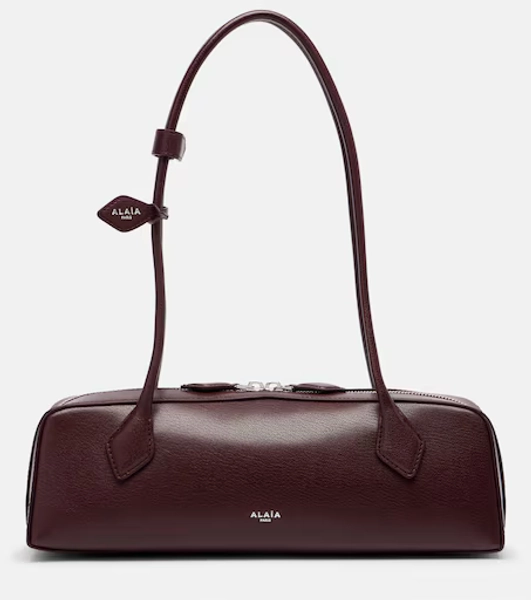 Le Teckel Medium leather shoulder bag