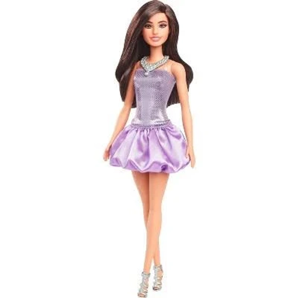 Barbie Fashionistas Sequined Purple Dress