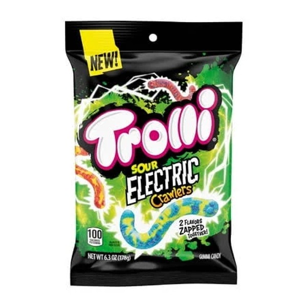 Trolli Electric Crawlers 6.3 oz Bag