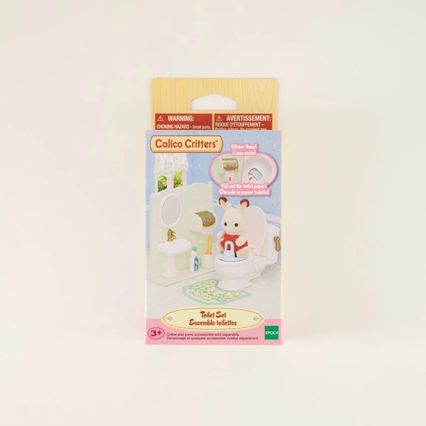 Calico Critters Toilet Playset