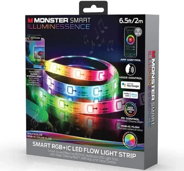 Monster Smart Color Flow LED Light Strip