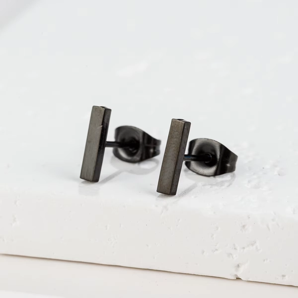 1 Pair Minimalist Brief Square Bar Stud Earrings For Women Femme Rectangle Earrings - AliExpress 