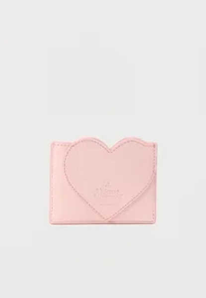 HEART CARD HOLDER - Portefeuille - pastel pink