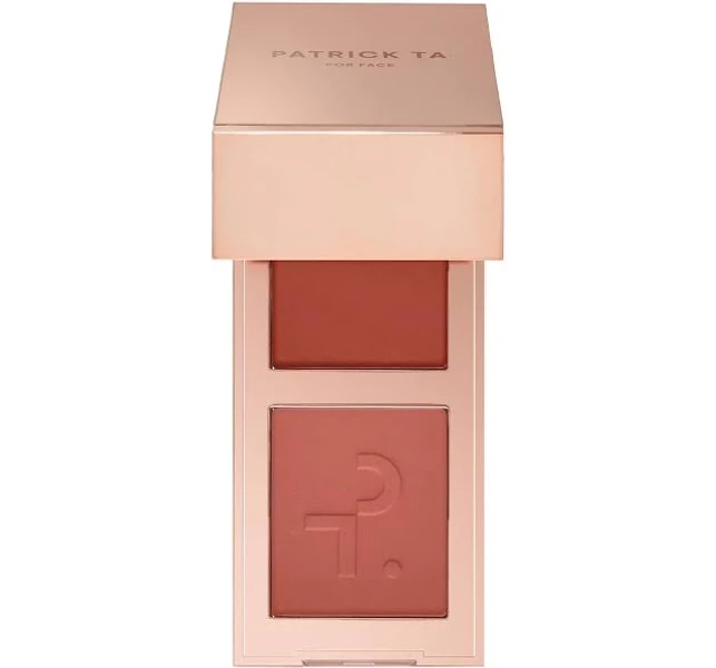 Patrick Ta Mini Major Headlines Double- Take Crème & Powder Blush Duo