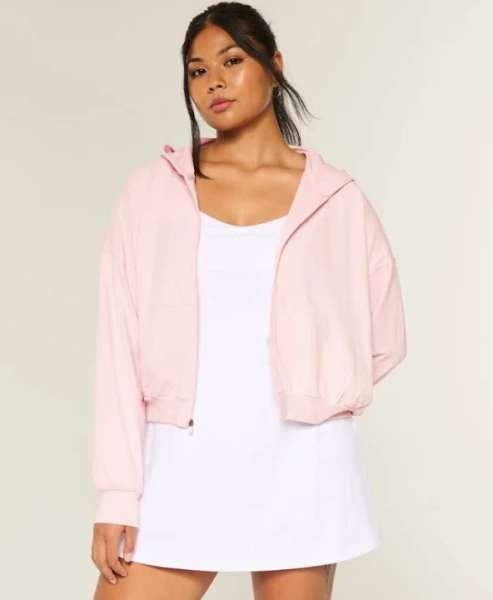 Hollister Gilly Hicks Active Recharge Zip-Up Hoodie