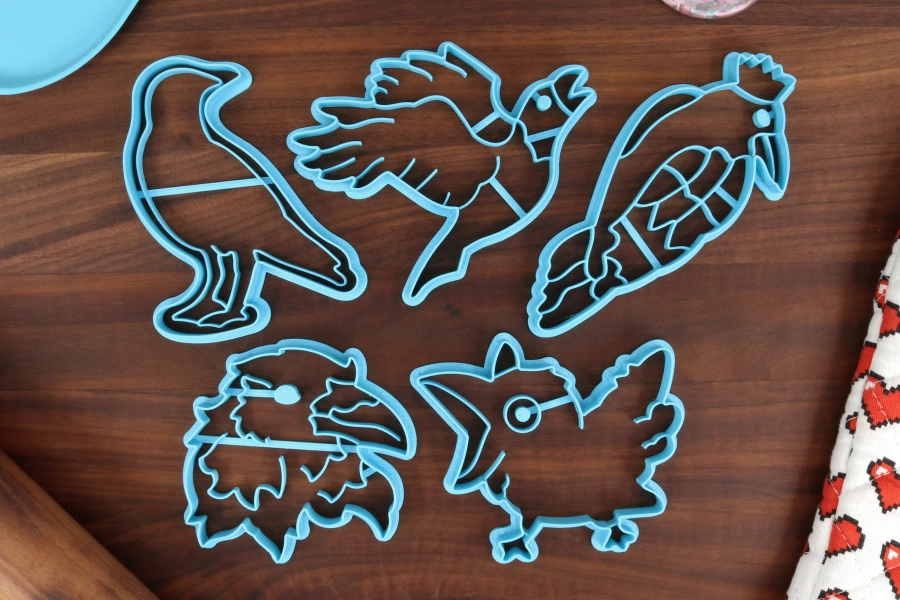 Black Crow Cookie Cutters: Bird Watching Gift