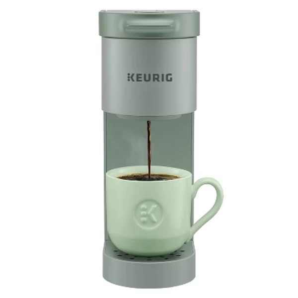 Keurig K-Mini Go Single-Serve K-Cup Pods Coffee Maker Sage