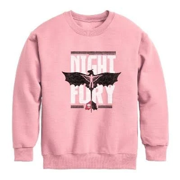 How to Train Your Dragon Night Fury Flight Graphic Fleece Sweatshirt