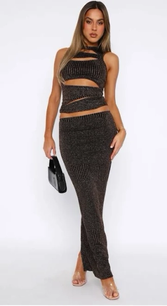 White Fox Boutique “never Again Set” Size Small.