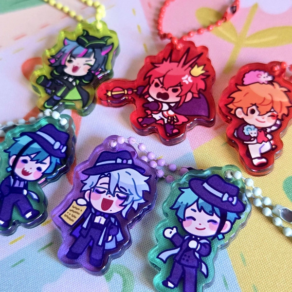 Riddle Acrylic Charm