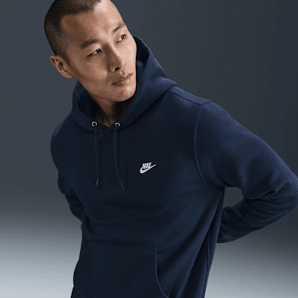 Nike Club Men's Pullover Fleece Hoodie