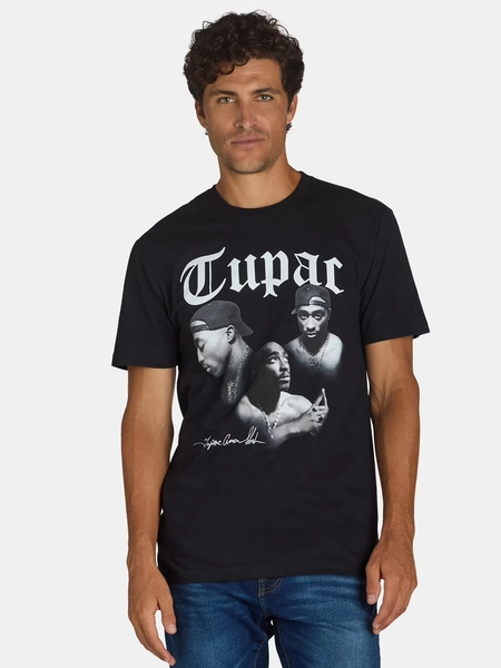 Tupac Men's & Big Men's All Eyez on Me Graphic Tee with Short Sleeves, Sizes S-3XL