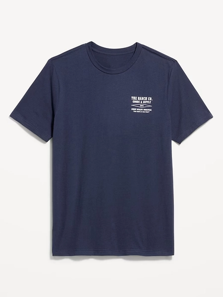Crew-Neck Graphic T-Shirt