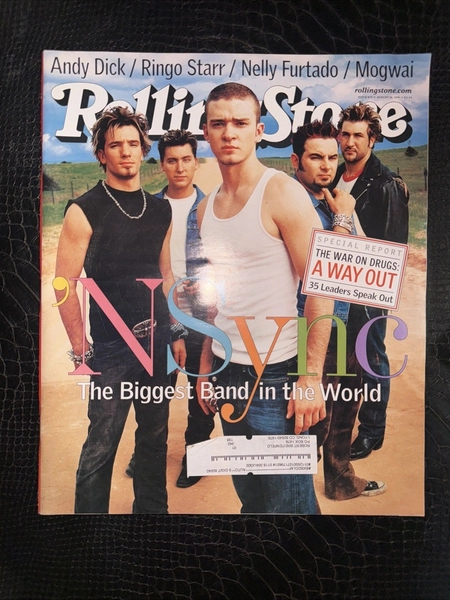 Rolling Stone Magazine # 875 August 16 2001 ‘N Sync Justin Timberlake