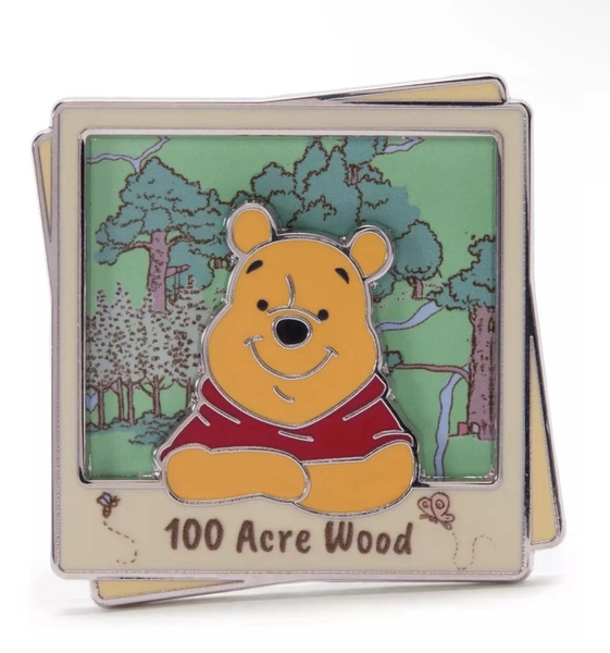 DISNEY WINNIE THE POOH PIN 100 ACRE WOOD DESTINATIONS MARCH PIN LE PREORDER 3/25