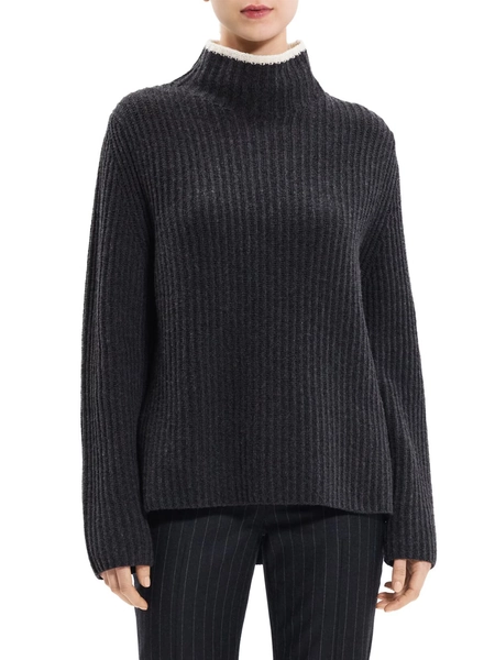 Karenia Ribbed Wool &amp; Cashmere Sweater