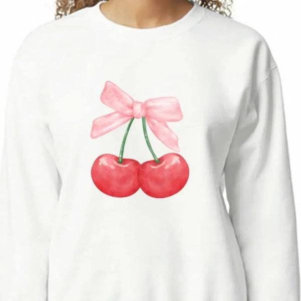 Cherry & Bow Crewneck Sweatshirt