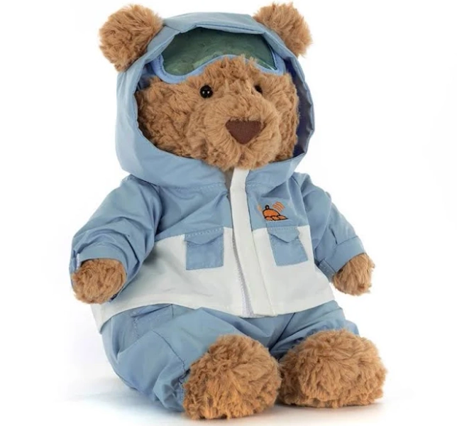 Jellycat Bartholomew Bear Snow Suit