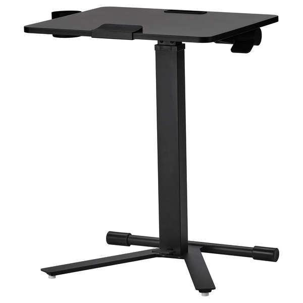 MITTZON Laptop table with casters - black 26x19 5/8 "