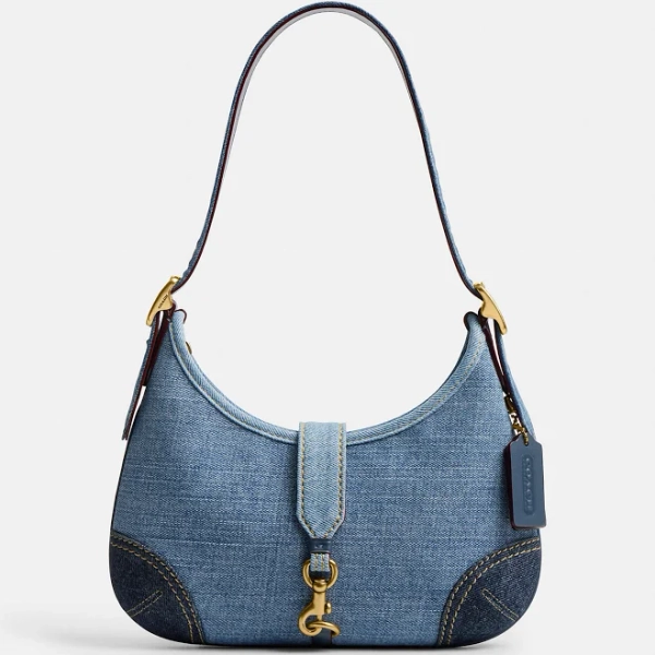 Coach Women's Hamptons Hobo Bag in Crystal Signature Jacquard