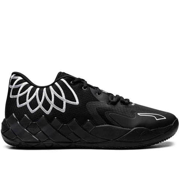 PUMA - Lamelo Ball Mb.01 LO "Black/White" sneakers - unisex - Rubber/Fabric/Mesh - 11.5
