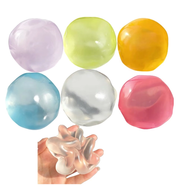 Coconut Oil Squishy - Coconut Oil Stress Ball, Handmade Realistic Clear Squeeze Fidget Toys Jelly Relief Texture Coconut Oil Squishies for Adult - Walmart.com