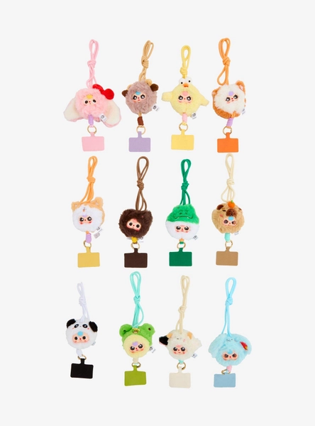 Baby Three Mobile Hanger Blind Box Plush Phone Lanyard