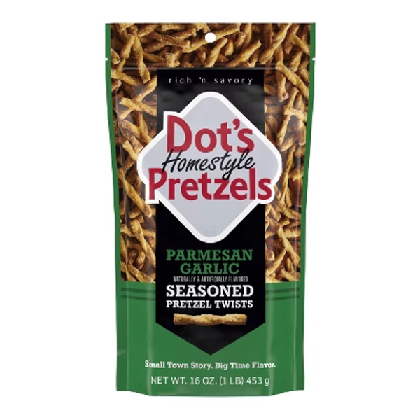 Dot's Homestyle Pretzels Parmesan Garlic Twists - 16oz