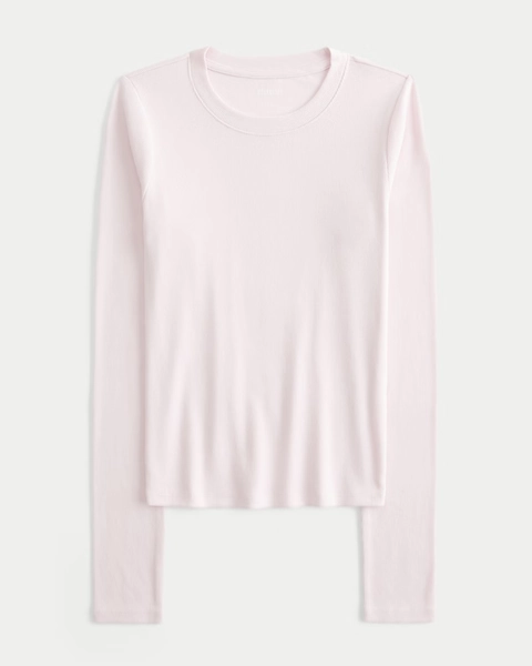 Long-Sleeve Crew Baby Tee