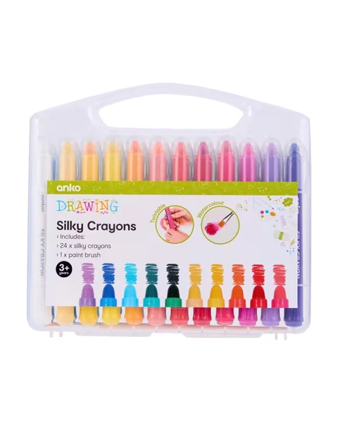Silky Crayons - Assorted - One Size